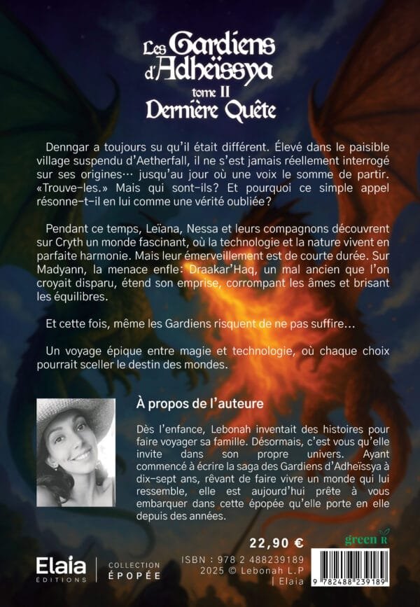Les Gardiens d'Adheïssya | Tome 2 : Dernière Quête – Image 2