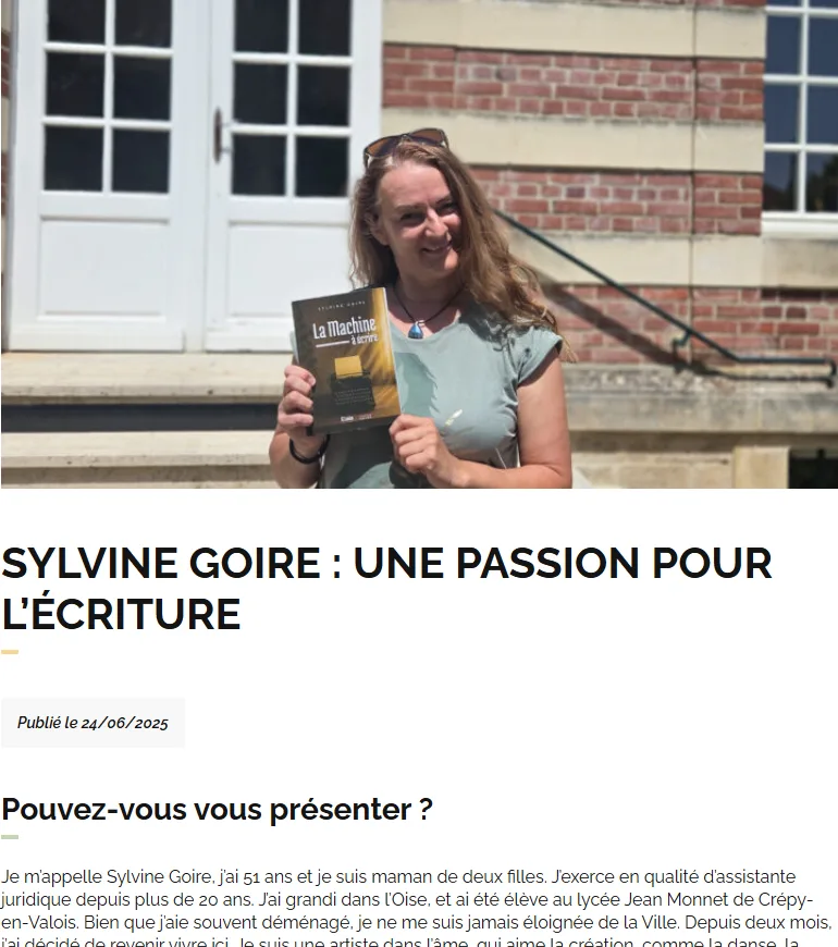 Article par la ville de Crépy en Valois